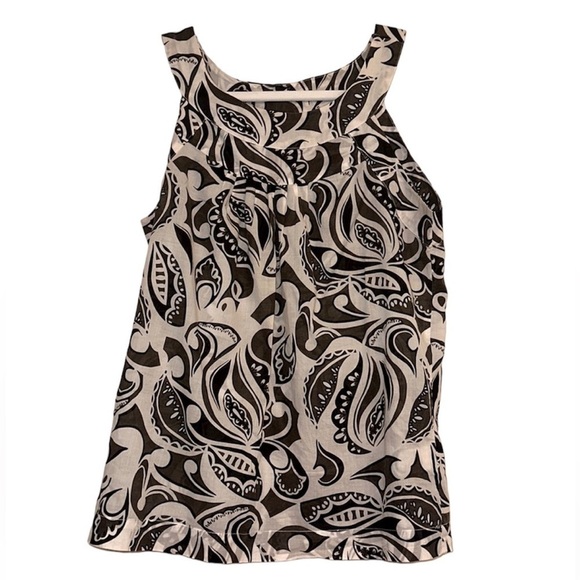 Banana Republic tank paisley size small Halter - Picture 1 of 7